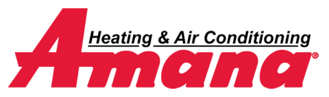 Amana logo used by ThermoSTAT Heating & Cooling for Amana HVAC service branding
